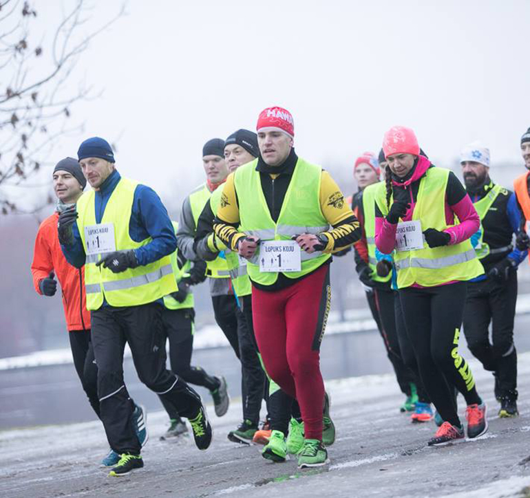 Sotsiaalne maraton "Lõpuks koju" reklaammaterjalid